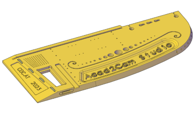 Von der 2D/3D Werkzeichnung direkt aus AutoCAD fräsen.